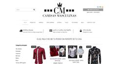 Desktop Screenshot of camisasmasculinas.com
